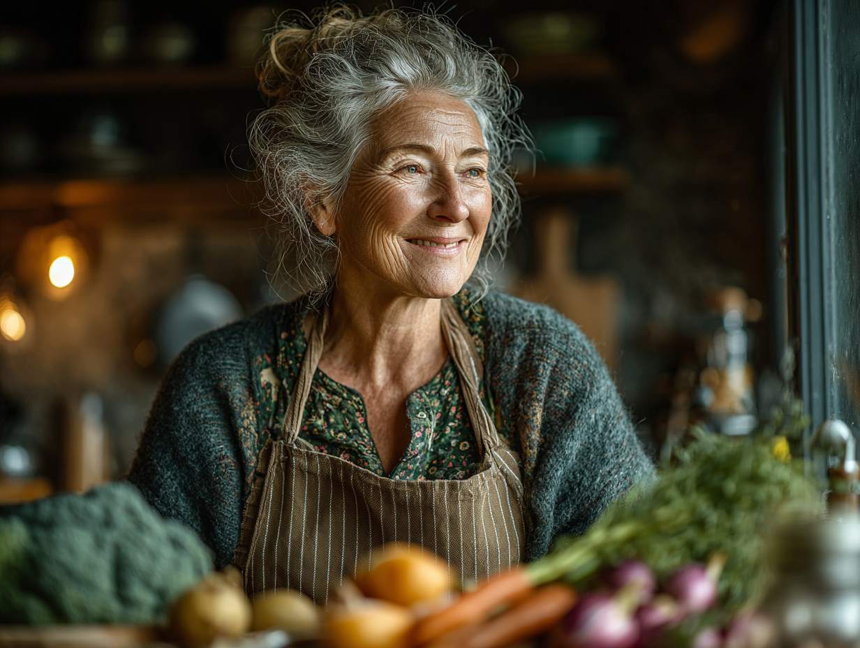 Консультація дієтолога з літньою жінкою